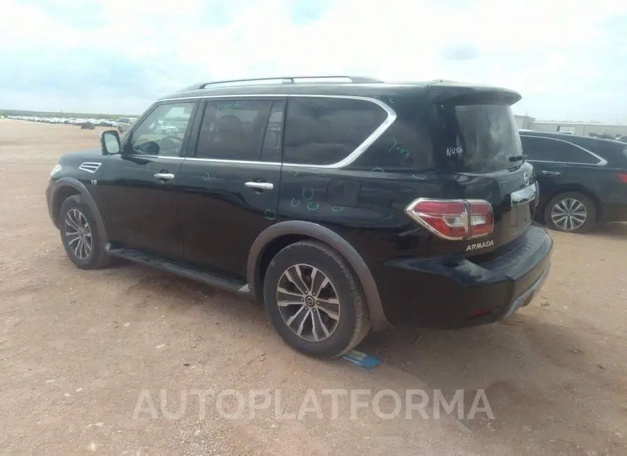 NISSAN ARMADA 2020 vin JN8AY2ND7L9109998 from auto auction Iaai