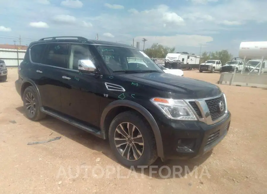 NISSAN ARMADA 2020 vin JN8AY2ND7L9109998 from auto auction Iaai