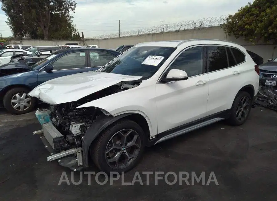 BMW X1 2018 vin WBXHU7C3XJ3H42899 from auto auction Iaai