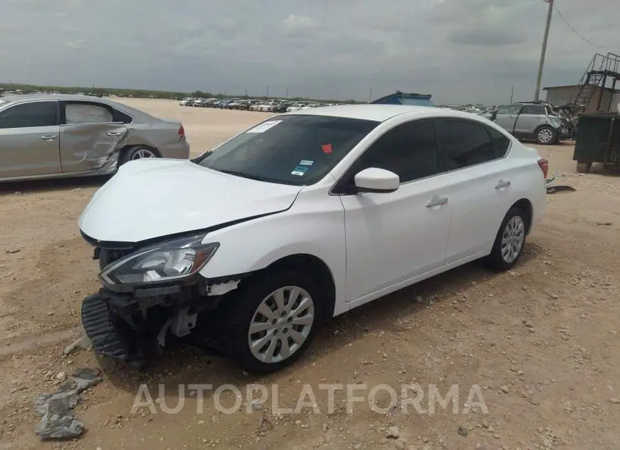 NISSAN SENTRA 2018 vin 3N1AB7APXJY256529 from auto auction Iaai