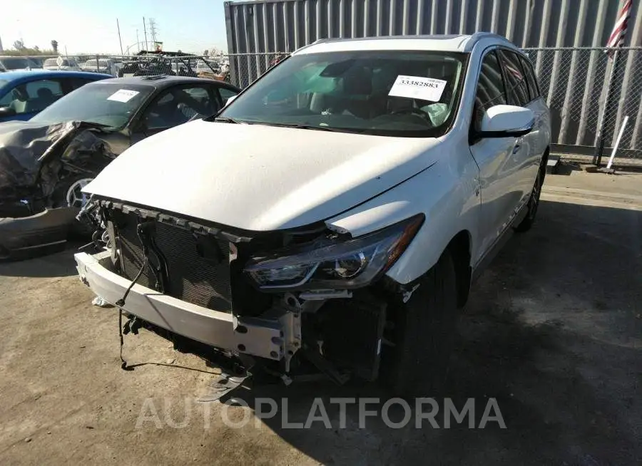 INFINITI QX60 2019 vin 5N1DL0MN7KC504251 from auto auction Iaai