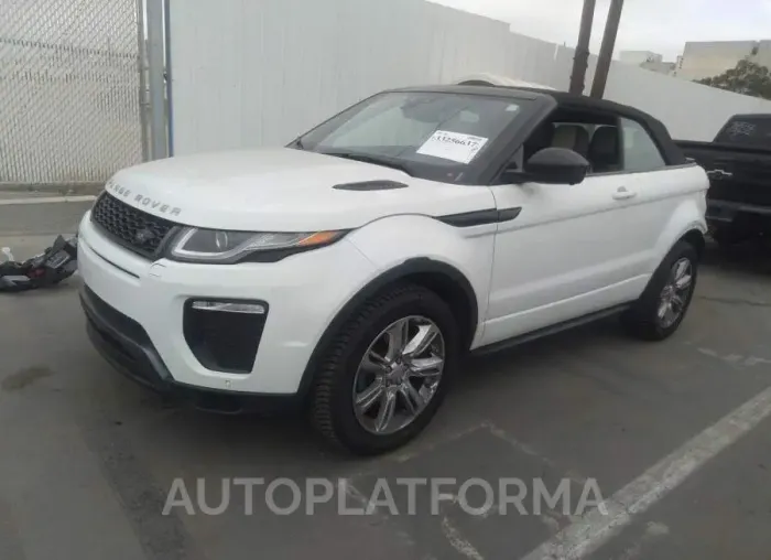 LAND ROVER RANGE ROVER EVOQUE 2018 vin SALVD5RX0JH299539 from auto auction Iaai