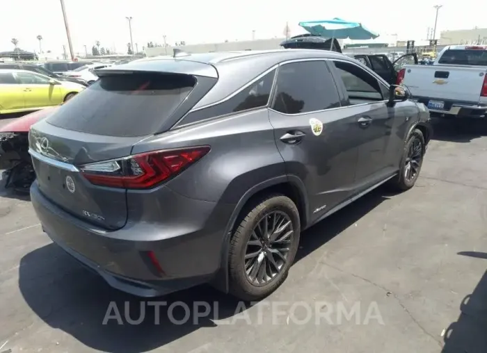 LEXUS RX 450H 2016 vin 2T2BGMCAXGC005217 from auto auction Iaai