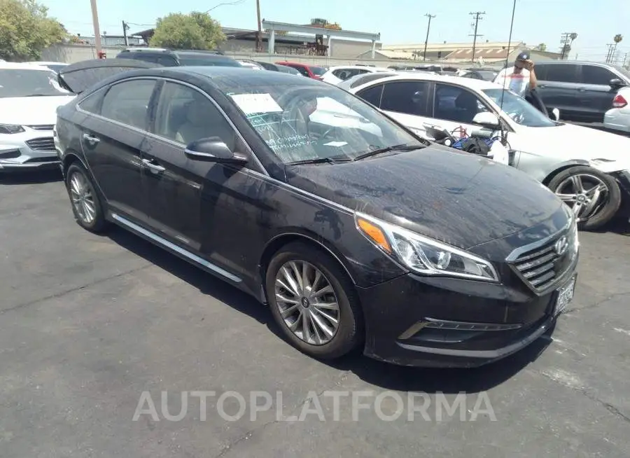 HYUNDAI SONATA 2015 vin 5NPE34AF7FH201557 from auto auction Iaai