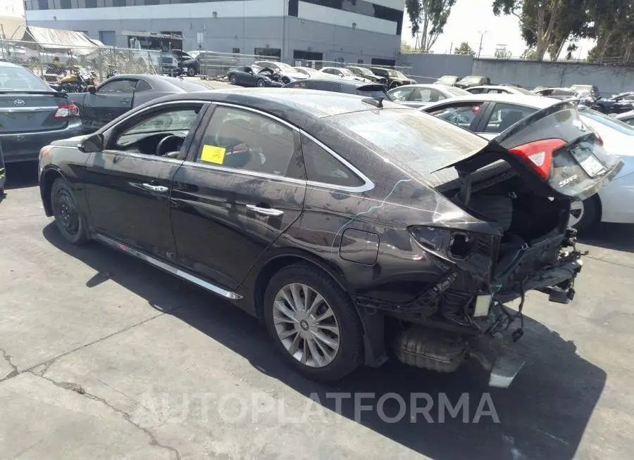 HYUNDAI SONATA 2015 vin 5NPE34AF7FH201557 from auto auction Iaai