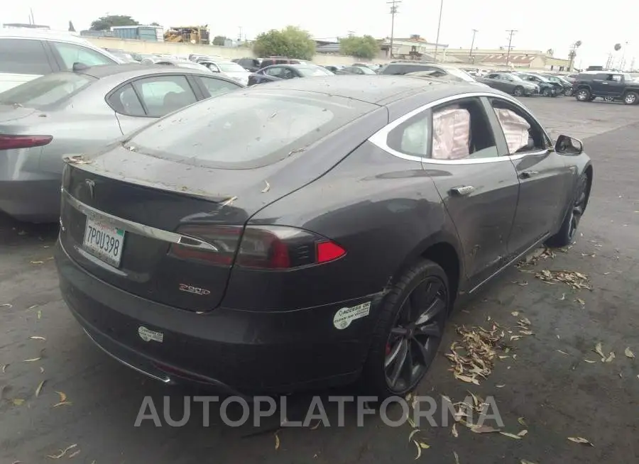 TESLA MODEL S 2015 vin 5YJSA1V40FF100357 from auto auction Iaai