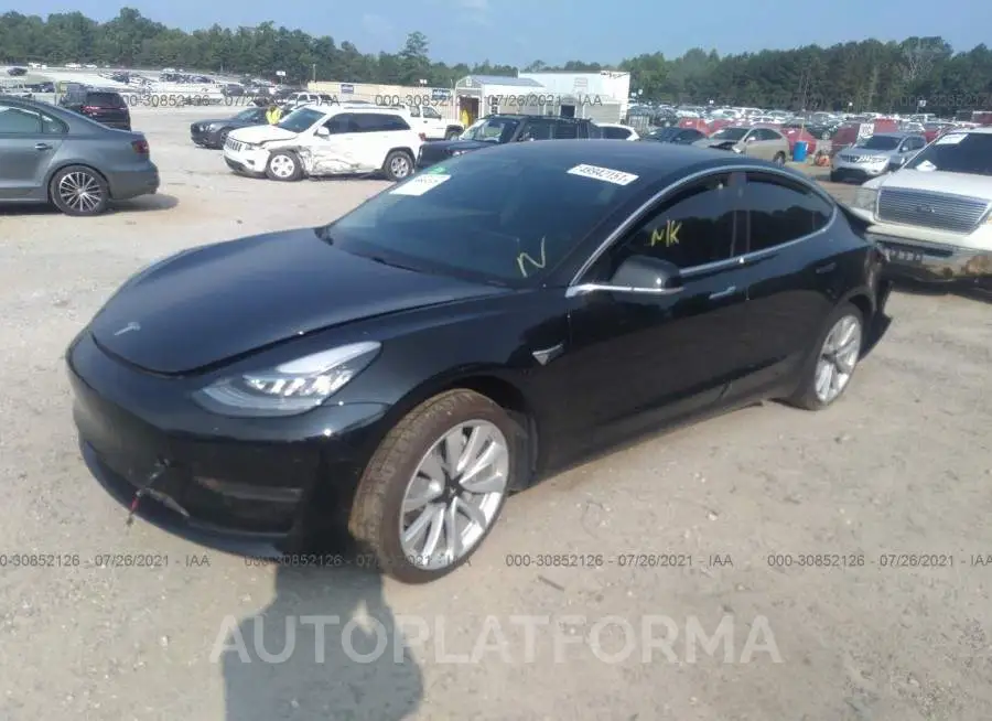 TESLA MODEL 3 2018 vin 5YJ3E1EA6JF005874 from auto auction Iaai