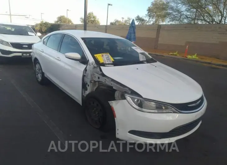 CHRYSLER 200 2015 vin 1C3CCCFBXFN560817 from auto auction Iaai