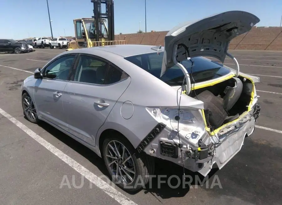 HYUNDAI ELANTRA 2019 vin KMHD84LF5KU854779 from auto auction Iaai