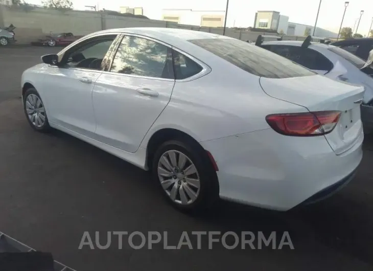 CHRYSLER 200 2015 vin 1C3CCCFBXFN560817 from auto auction Iaai