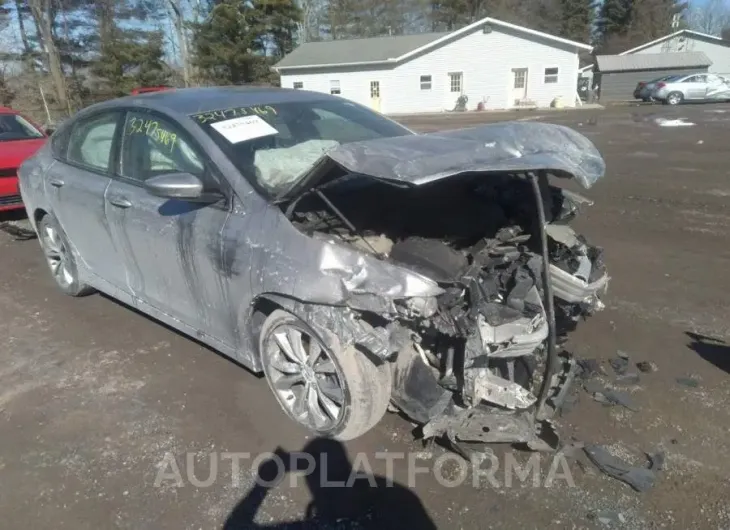 CHRYSLER 200 2015 vin 1C3CCCBB6FN702327 from auto auction Iaai