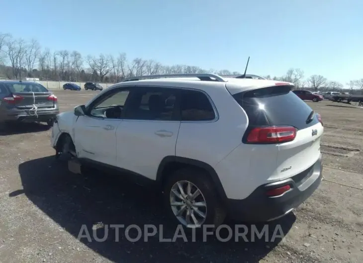 JEEP CHEROKEE 2016 vin 1C4PJMDB1GW236856 from auto auction Iaai