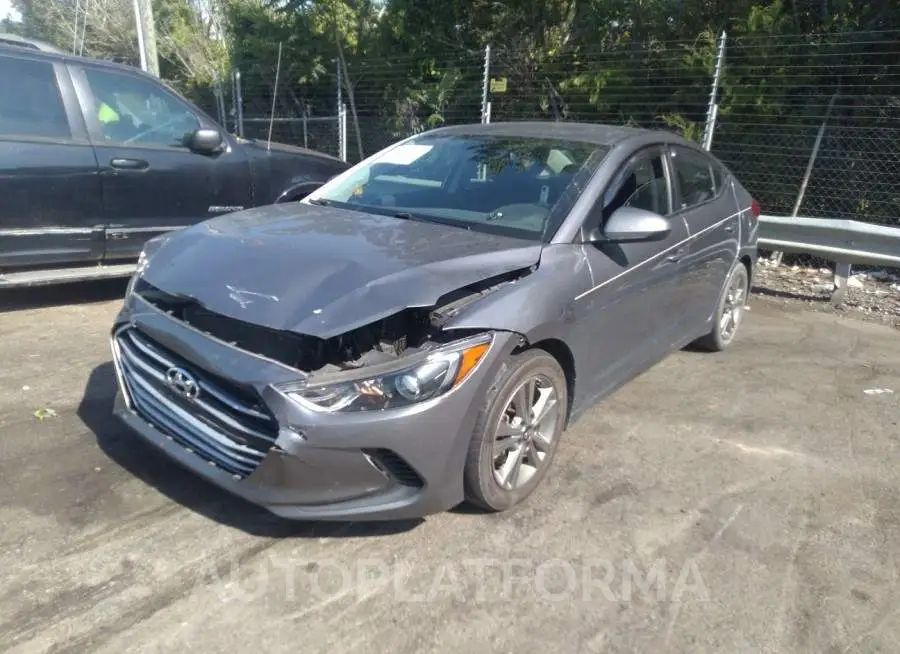 HYUNDAI ELANTRA 2018 vin 5NPD84LFXJH292701 from auto auction Iaai