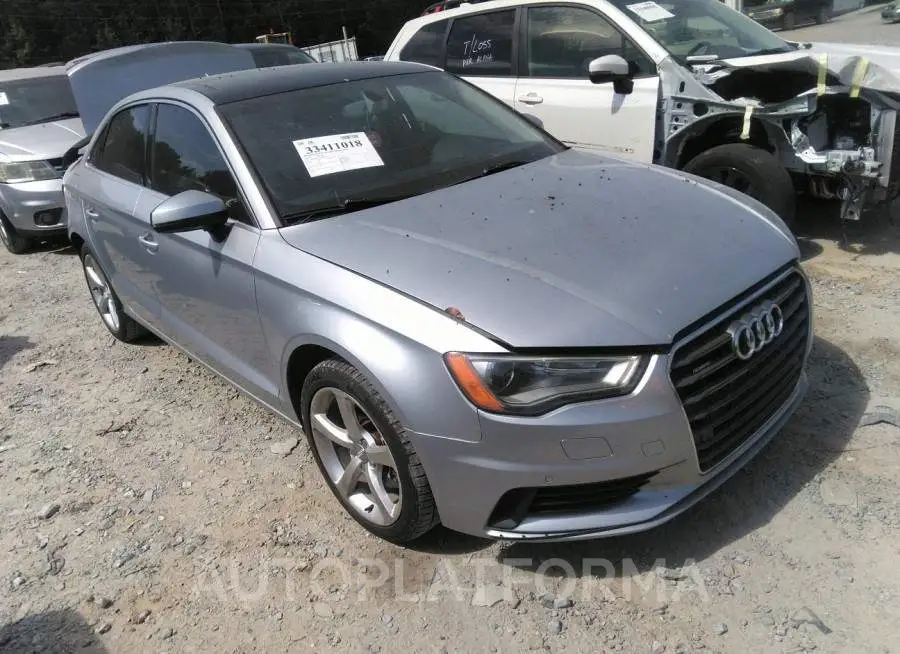 AUDI S3/A3 2015 vin WAUBFGFF5F1095215 from auto auction Iaai