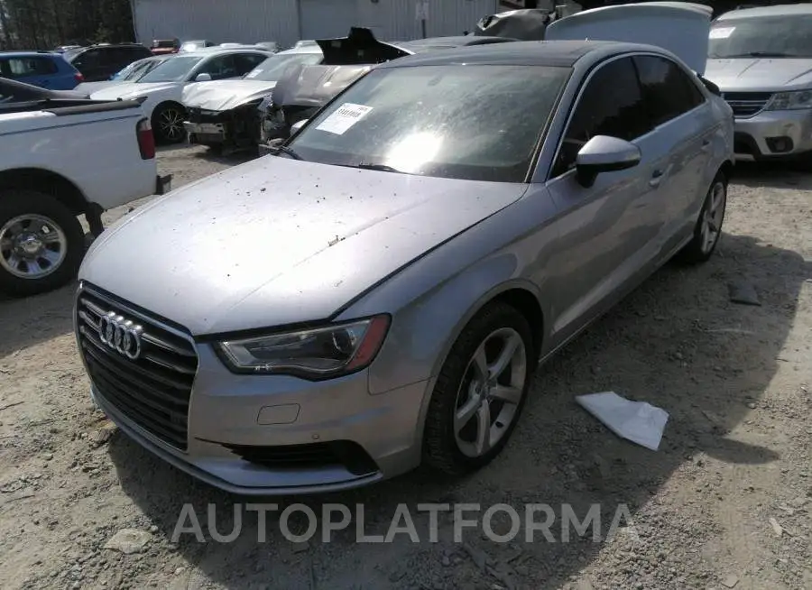 AUDI S3/A3 2015 vin WAUBFGFF5F1095215 from auto auction Iaai