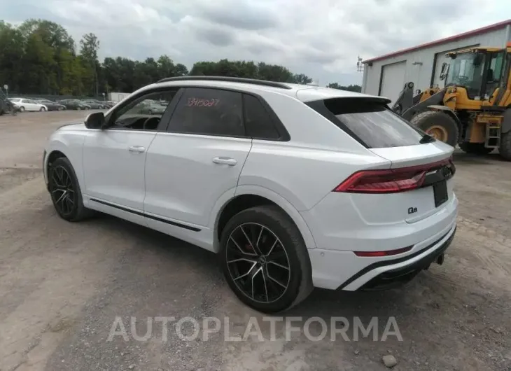 AUDI Q8 2021 vin WA1EVAF12MD032275 from auto auction Iaai