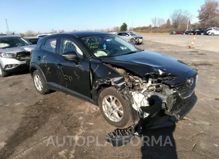 MAZDA CX-3 2016 vin JM1DKBC74G0125979 from auto auction Iaai