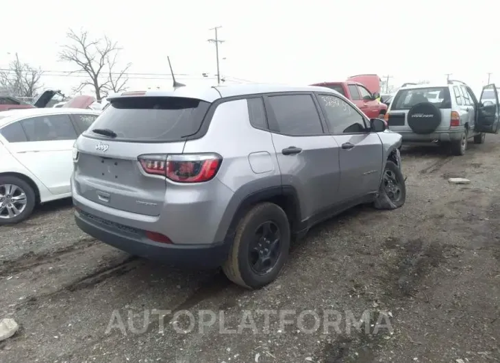 JEEP COMPASS 2019 vin 3C4NJCABXKT782334 from auto auction Iaai