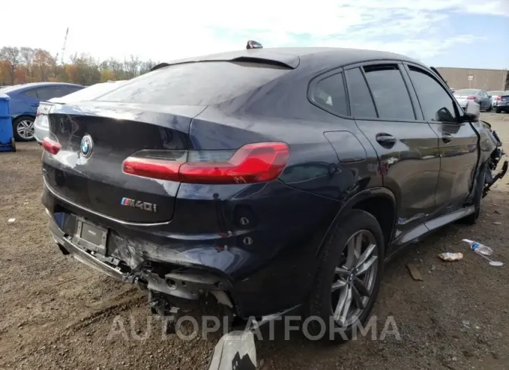 BMW X4 M40I 2019 vin 5UXUJ5C55KLJ64153 from auto auction Copart