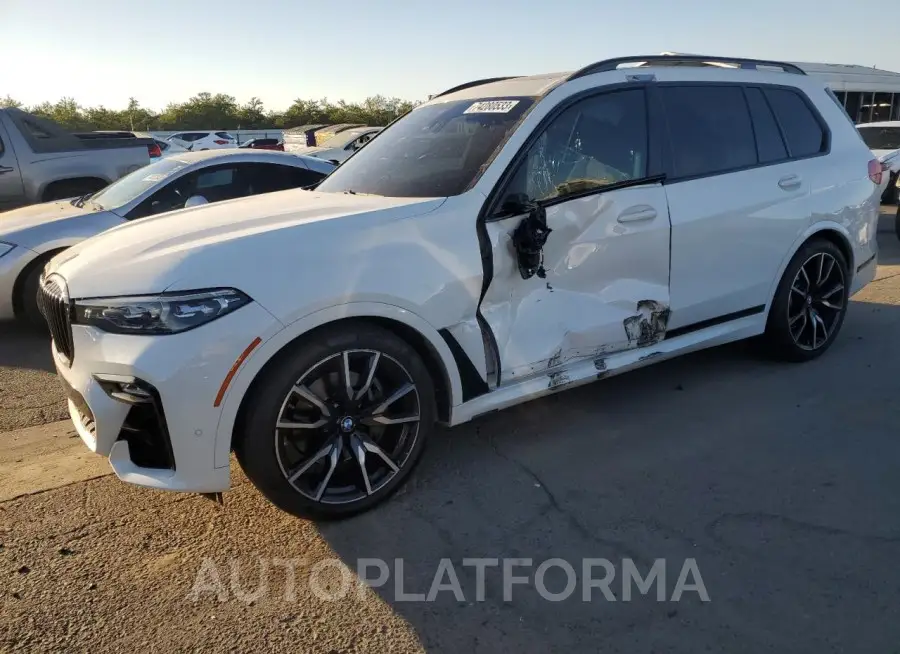 BMW X7 XDRIVE4 2021 vin 5UXCW2C0XM9F76457 from auto auction Copart