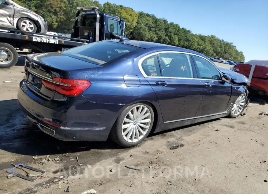 BMW 740 XI 2017 vin WBA7E4C31HGU99940 from auto auction Copart