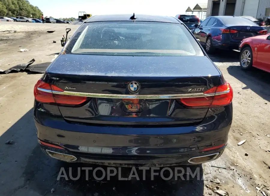 BMW 740 XI 2017 vin WBA7E4C31HGU99940 from auto auction Copart