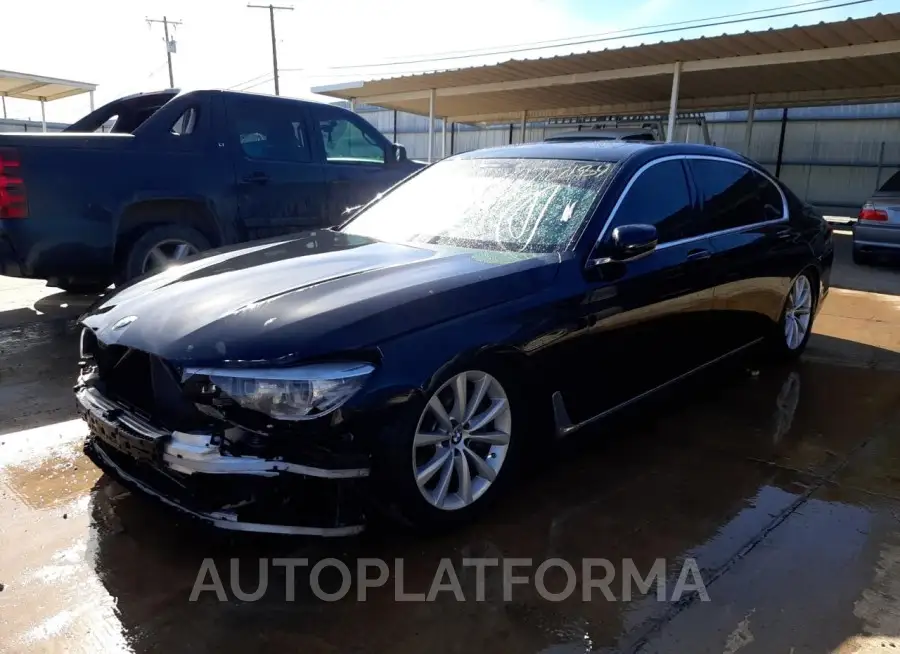 BMW 740 I 2017 vin WBA7E2C58HG740401 from auto auction Copart