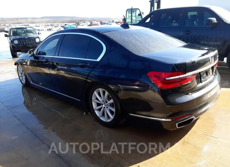 BMW 740 I 2017 vin WBA7E2C58HG740401 from auto auction Copart