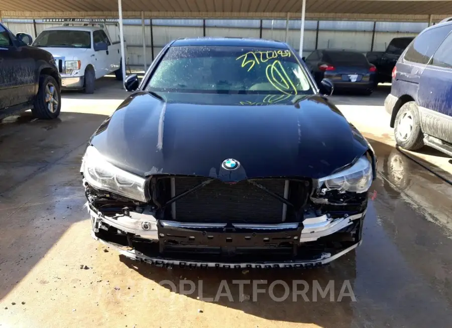 BMW 740 I 2017 vin WBA7E2C58HG740401 from auto auction Copart