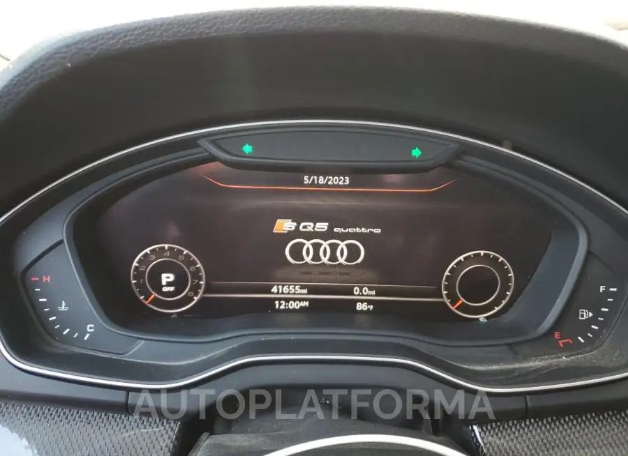 AUDI SQ5 PREMIU 2020 vin WA1B4AFY9L2055520 from auto auction Copart