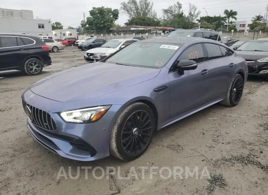 MERCEDES-BENZ AMG GT 53 2021 vin W1K7X6BB9MA039087 from auto auction Copart