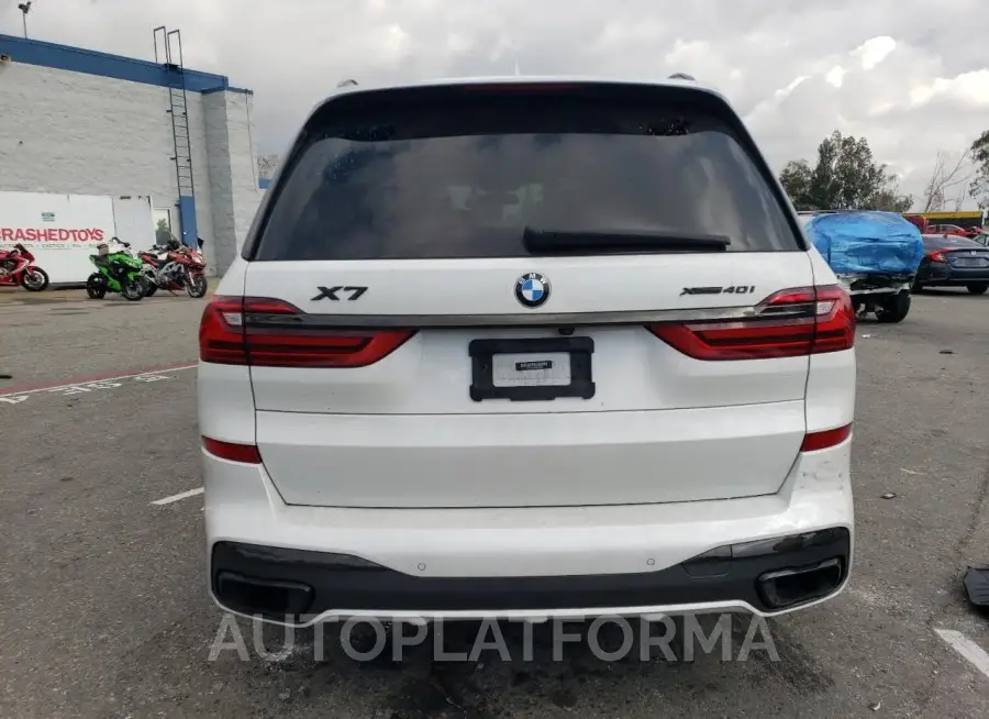 BMW X7 XDRIVE4 2021 vin 5UXCW2C02M9F94838 from auto auction Copart