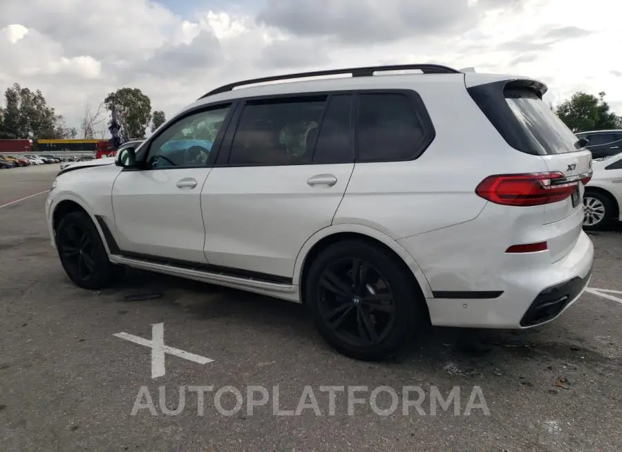 BMW X7 XDRIVE4 2021 vin 5UXCW2C02M9F94838 from auto auction Copart