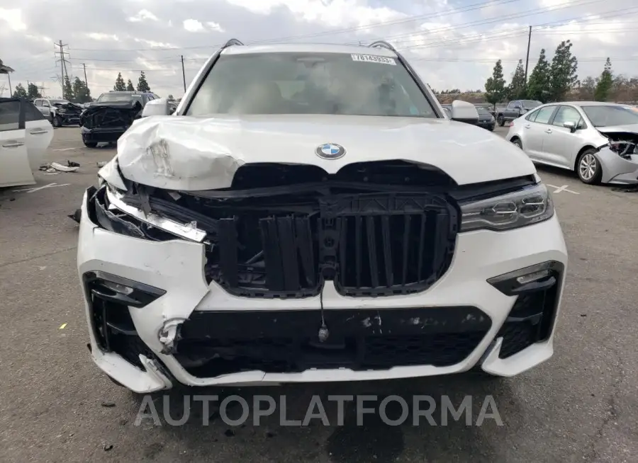 BMW X7 XDRIVE4 2021 vin 5UXCW2C02M9F94838 from auto auction Copart