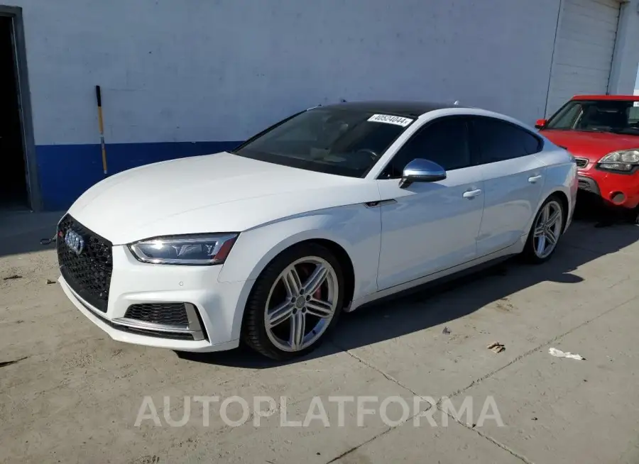 AUDI S5 PRESTIG 2018 vin WAUC4CF57JA088284 from auto auction Copart