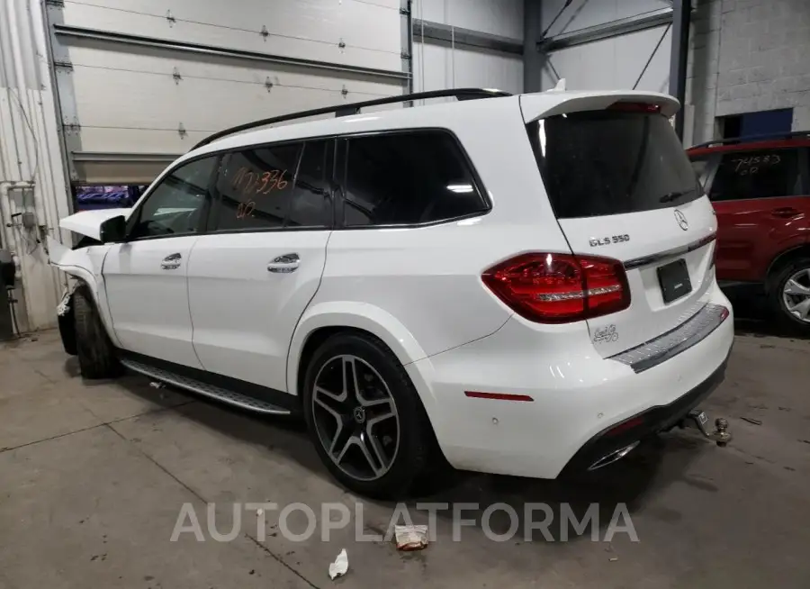 MERCEDES-BENZ GLS 550 4M 2018 vin 4JGDF7DE9JB050265 from auto auction Copart