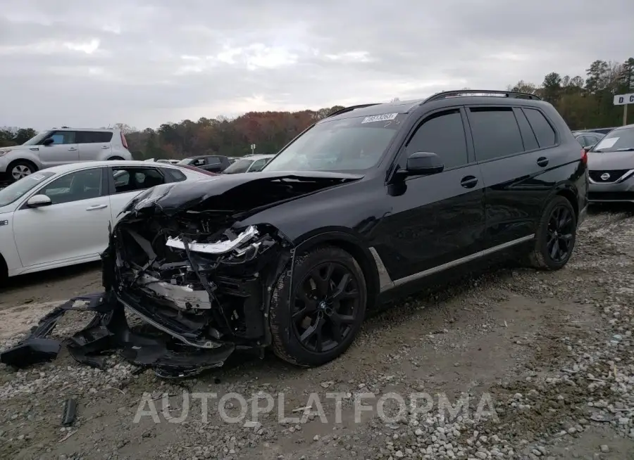 BMW X7 XDRIVE4 2022 vin 5UXCW2C06N9K68393 from auto auction Copart