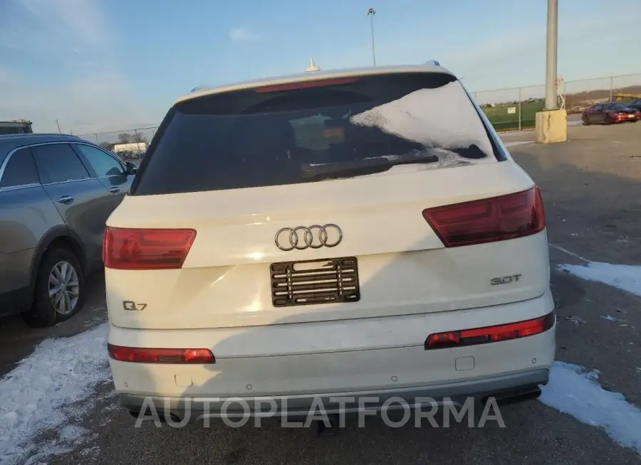 AUDI Q7 PREMIUM 2017 vin WA1AAAF70HD016130 from auto auction Copart