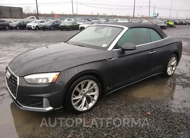 AUDI A5 PREMIUM 2021 vin WAUWAGF52MN001885 from auto auction Copart