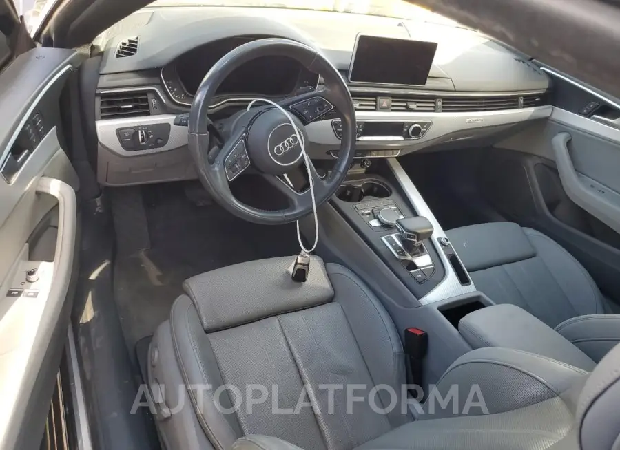 AUDI A5 PREMIUM 2018 vin WAUPNAF54JA020043 from auto auction Copart