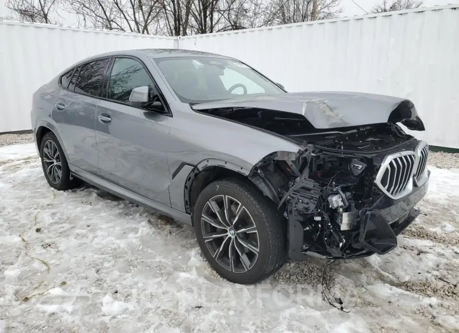 BMW X6 XDRIVE4 2024 vin 5UX33EX0XR9S49369 from auto auction Copart