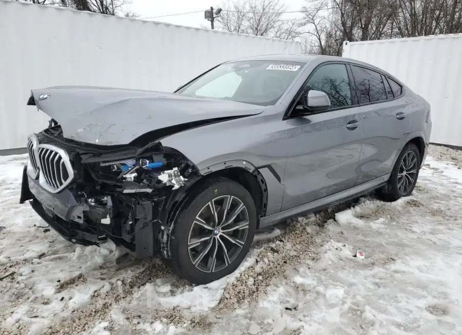 BMW X6 XDRIVE4 2024 vin 5UX33EX0XR9S49369 from auto auction Copart