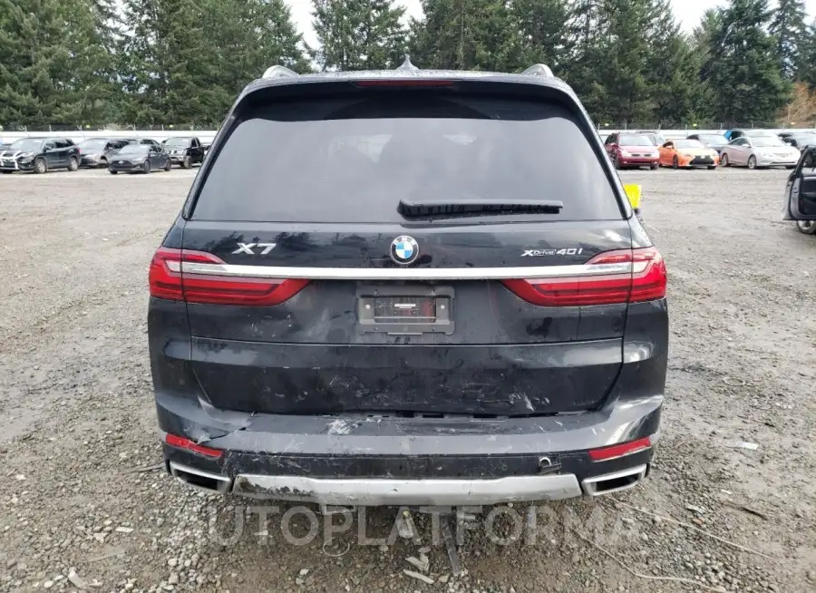 BMW X7 XDRIVE4 2022 vin 5UXCW2C01N9L60740 from auto auction Copart