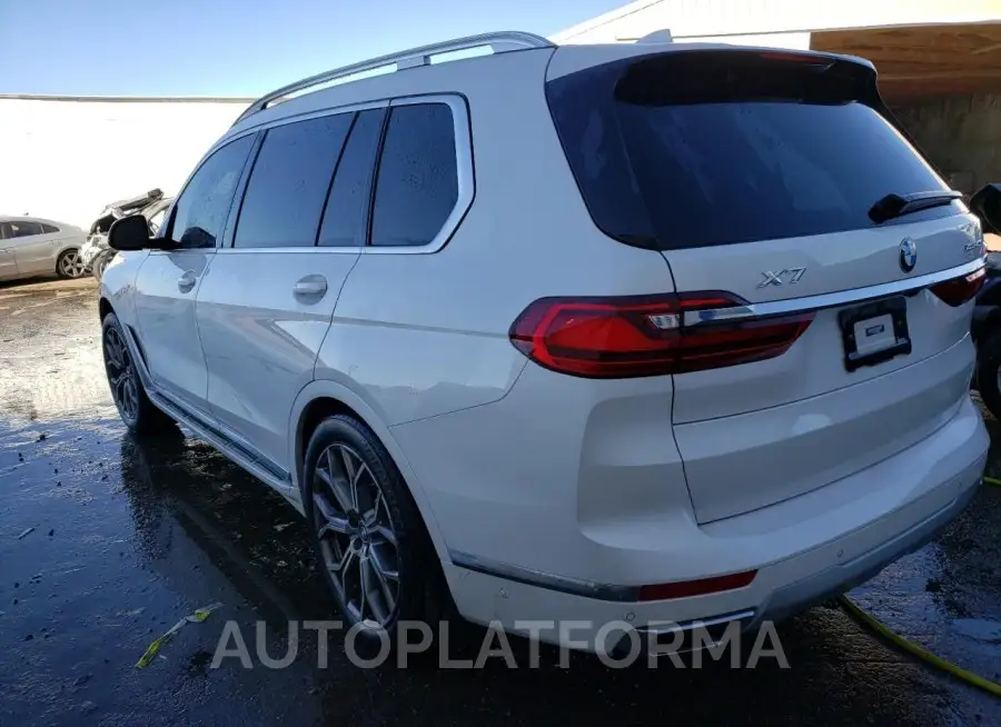 BMW X7 XDRIVE4 2022 vin 5UXCW2C02N9L79037 from auto auction Copart