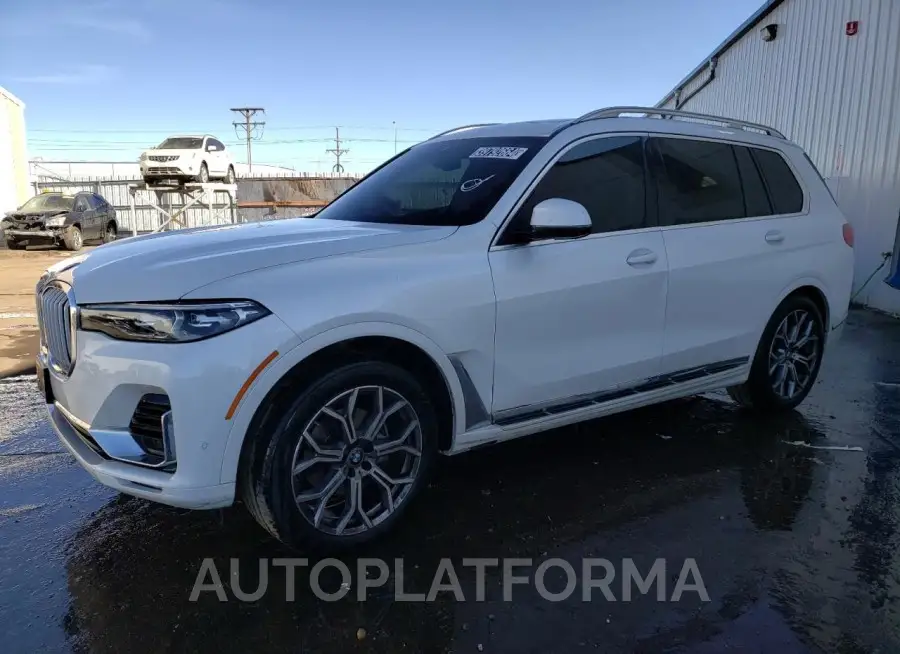 BMW X7 XDRIVE4 2022 vin 5UXCW2C02N9L79037 from auto auction Copart