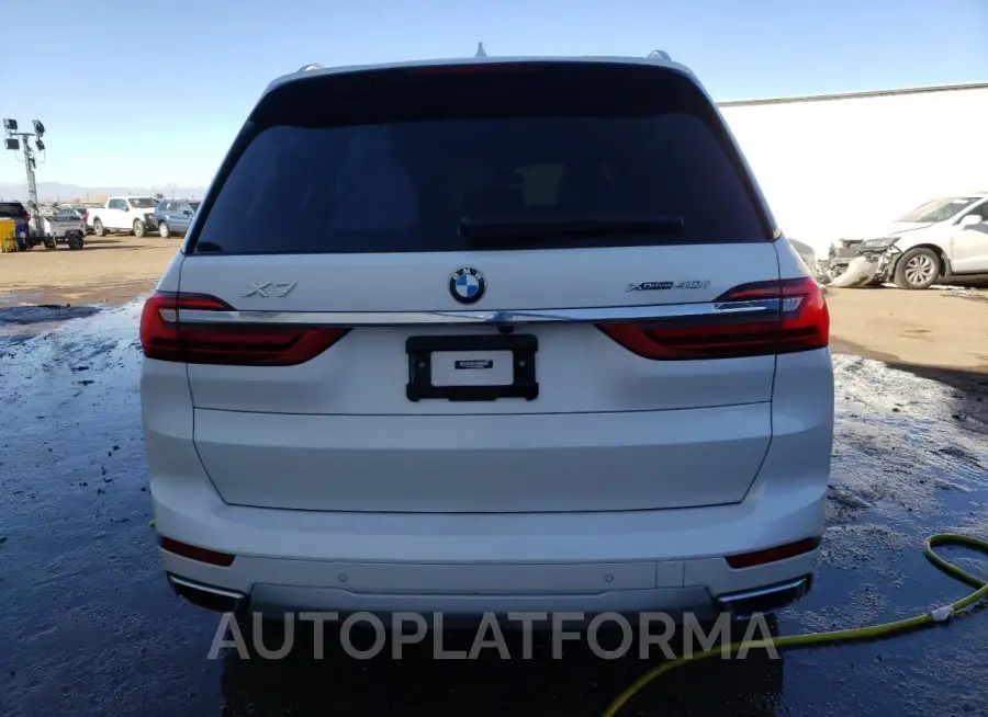 BMW X7 XDRIVE4 2022 vin 5UXCW2C02N9L79037 from auto auction Copart