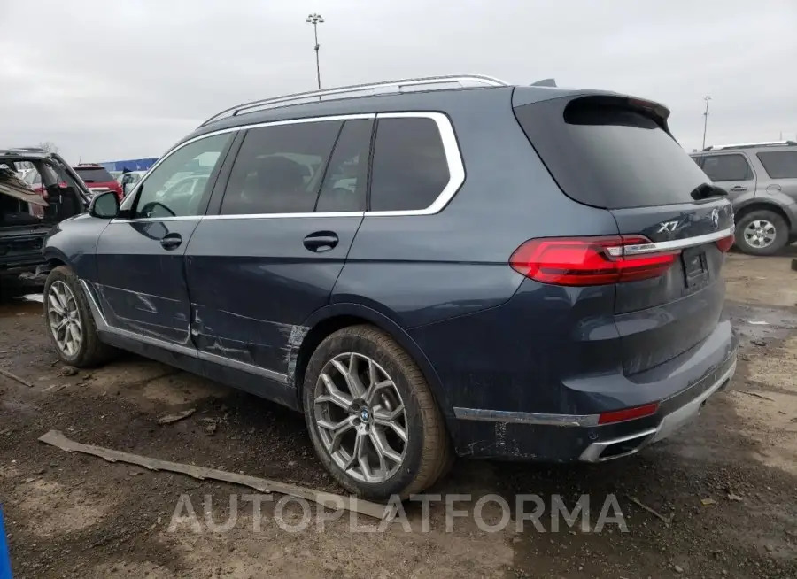 BMW X7 XDRIVE4 2021 vin 5UXCW2C03M9E25895 from auto auction Copart