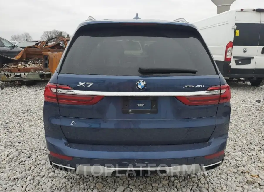 BMW X7 XDRIVE4 2020 vin 5UXCW2C04L9B20100 from auto auction Copart