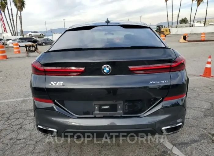 BMW X6 XDRIVE4 2022 vin 5UXCY6C05N9L77848 from auto auction Copart