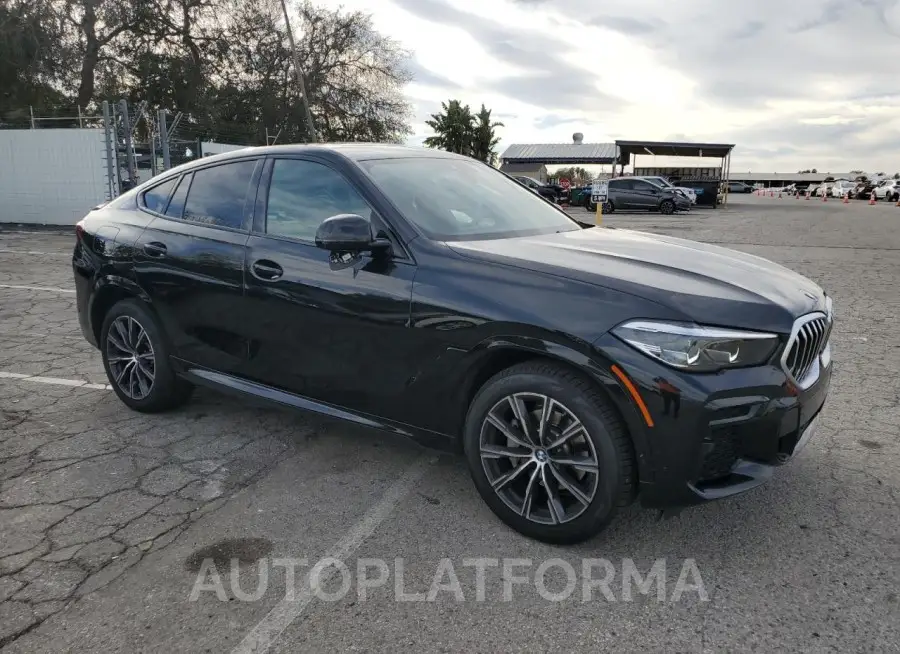 BMW X6 XDRIVE4 2022 vin 5UXCY6C05N9L77848 from auto auction Copart